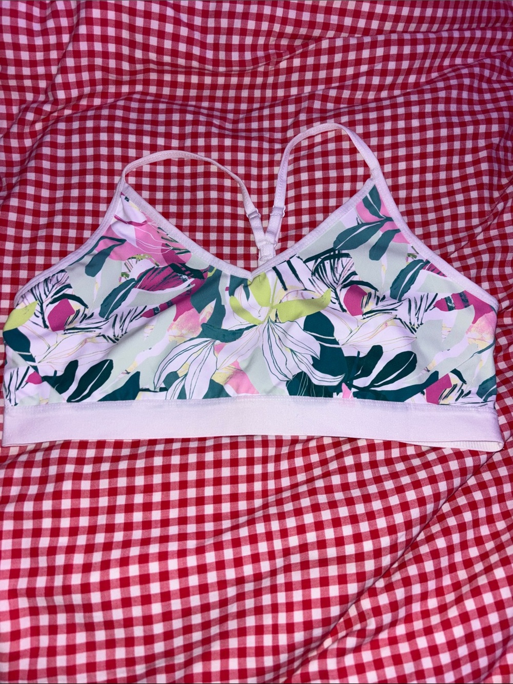 XXL New Floral Print Bralette